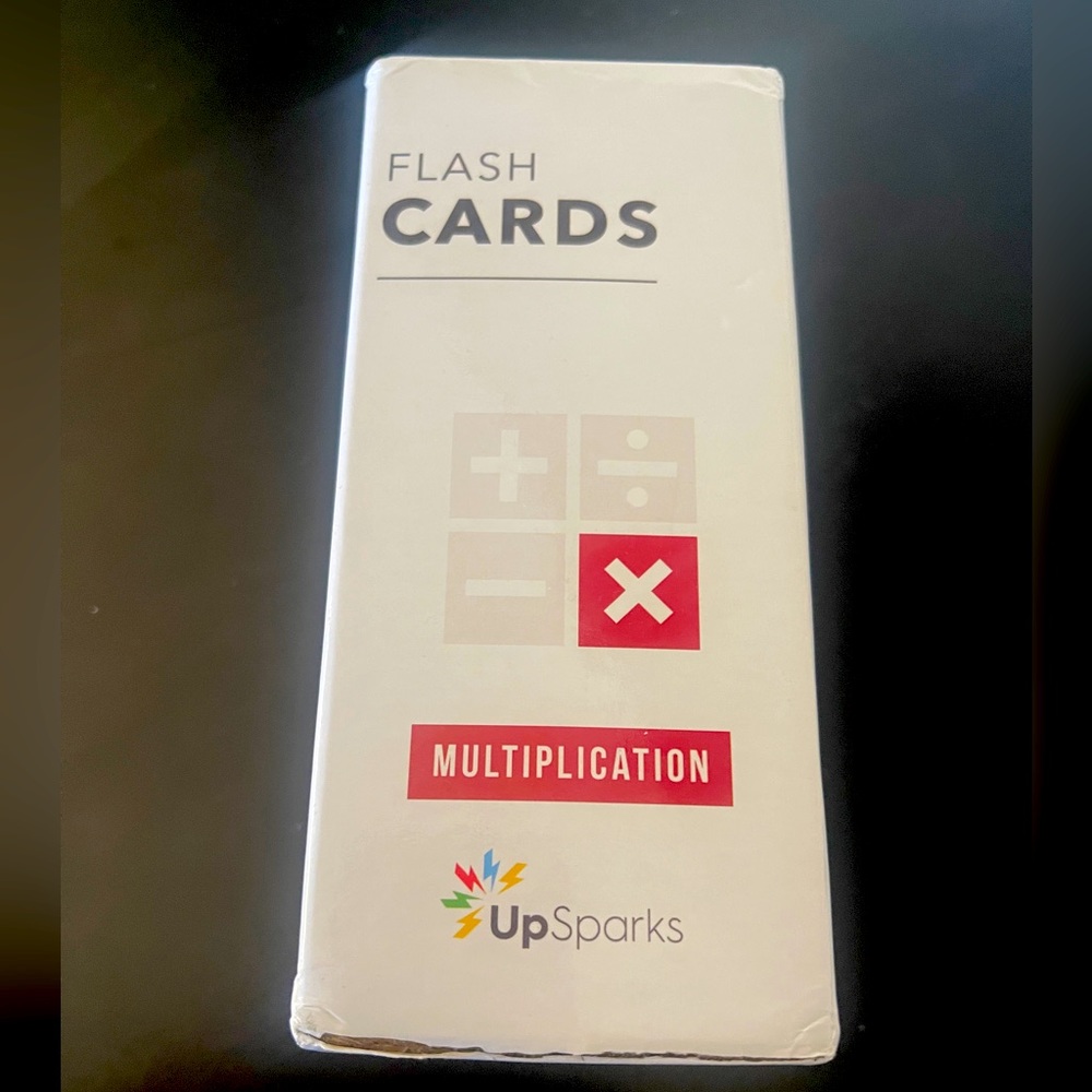 Multiplication Flash cards by UP SPARKS -